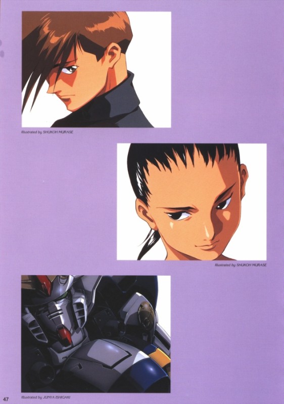 Otaku Gallery  / Art Books / Gundam Wing - Memorials II (The Legend Of Forever) / 048.jpg